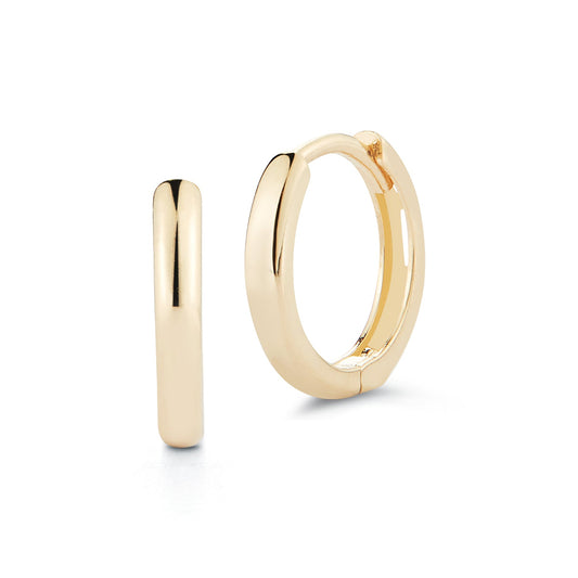 Gold Huggie Earrings