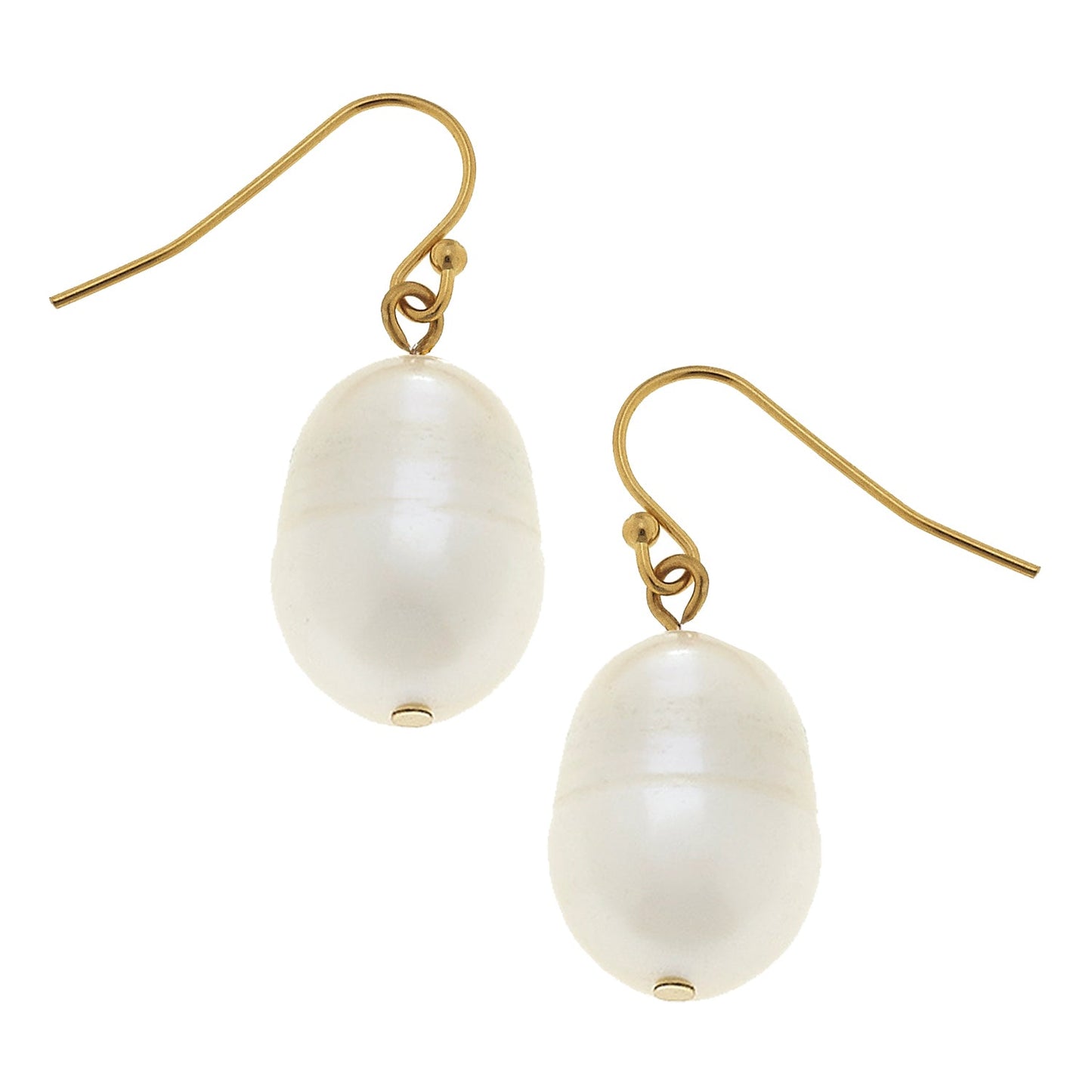 Elegant Freshwater Pearl Drop Earrings for Women