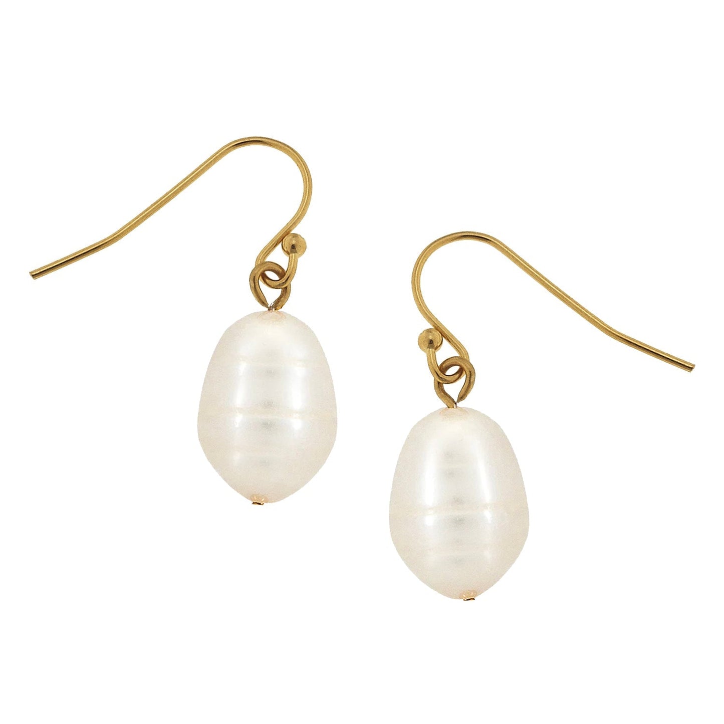 Delicate Freshwater Pearl Drop Earrings