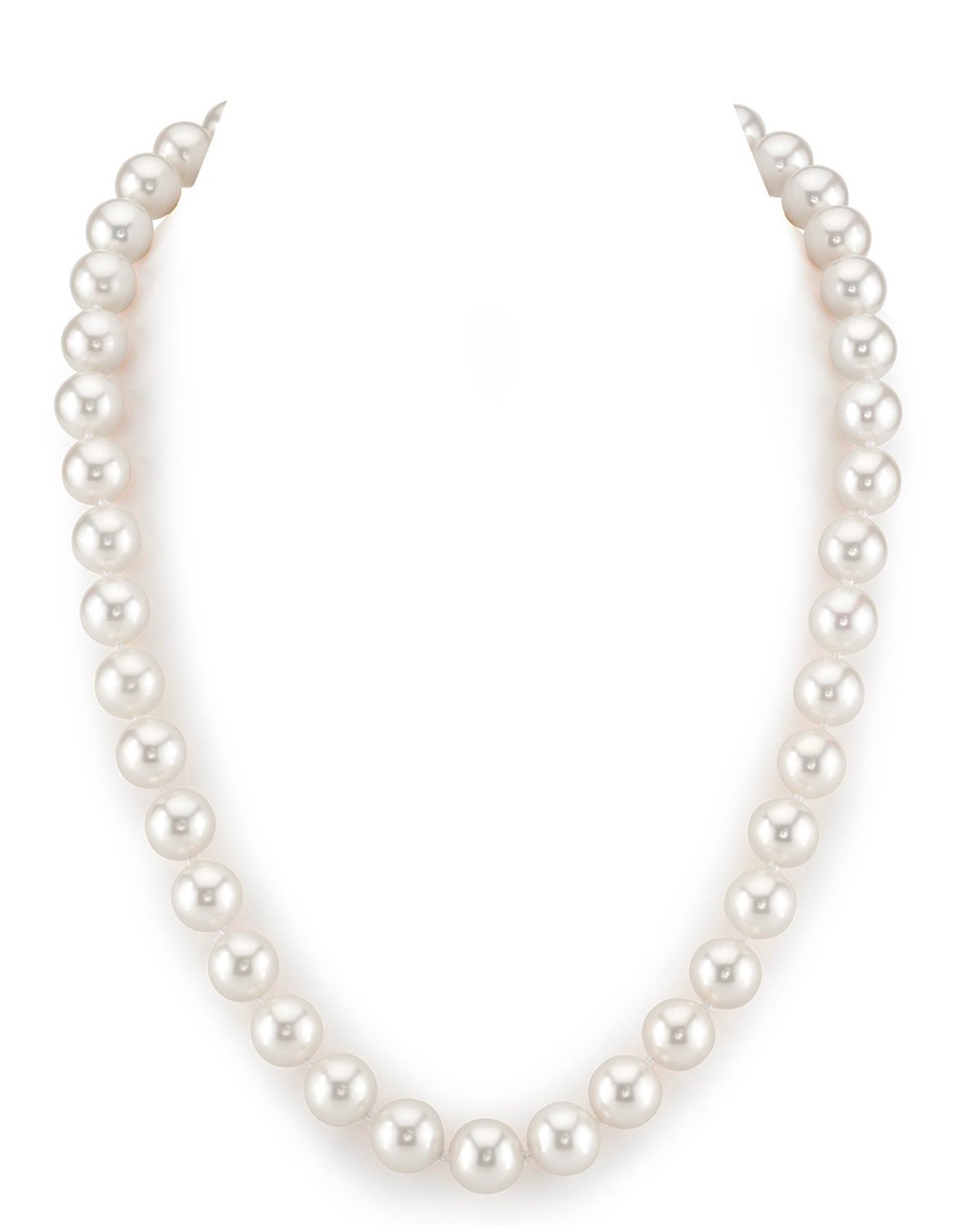 White Freshwater Pearl Necklace with AAA Quality