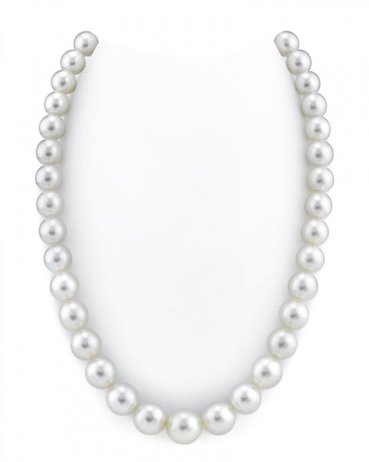 South Sea Pearl Necklace in White, 10-11mm Size