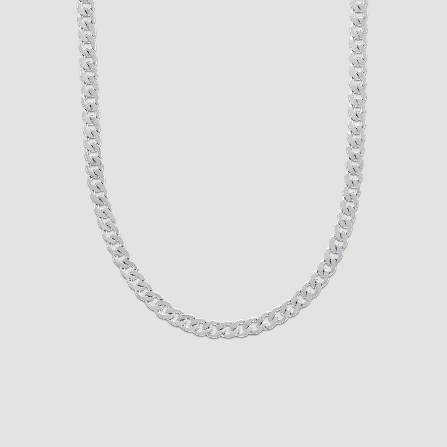 Elegant Choker Necklace in Silver Design