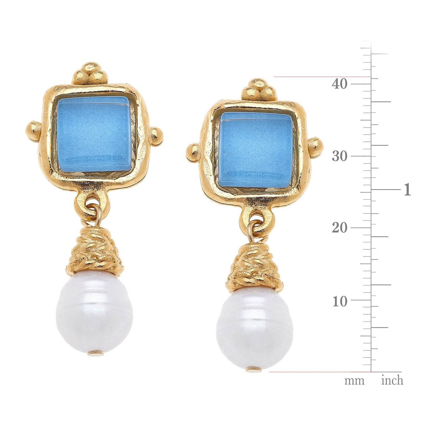 Pearl Drop Earrings in Elegant Design 3