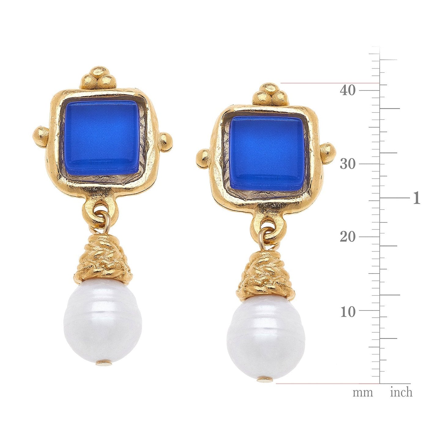 Pearl Drop Earrings in Elegant Design 3