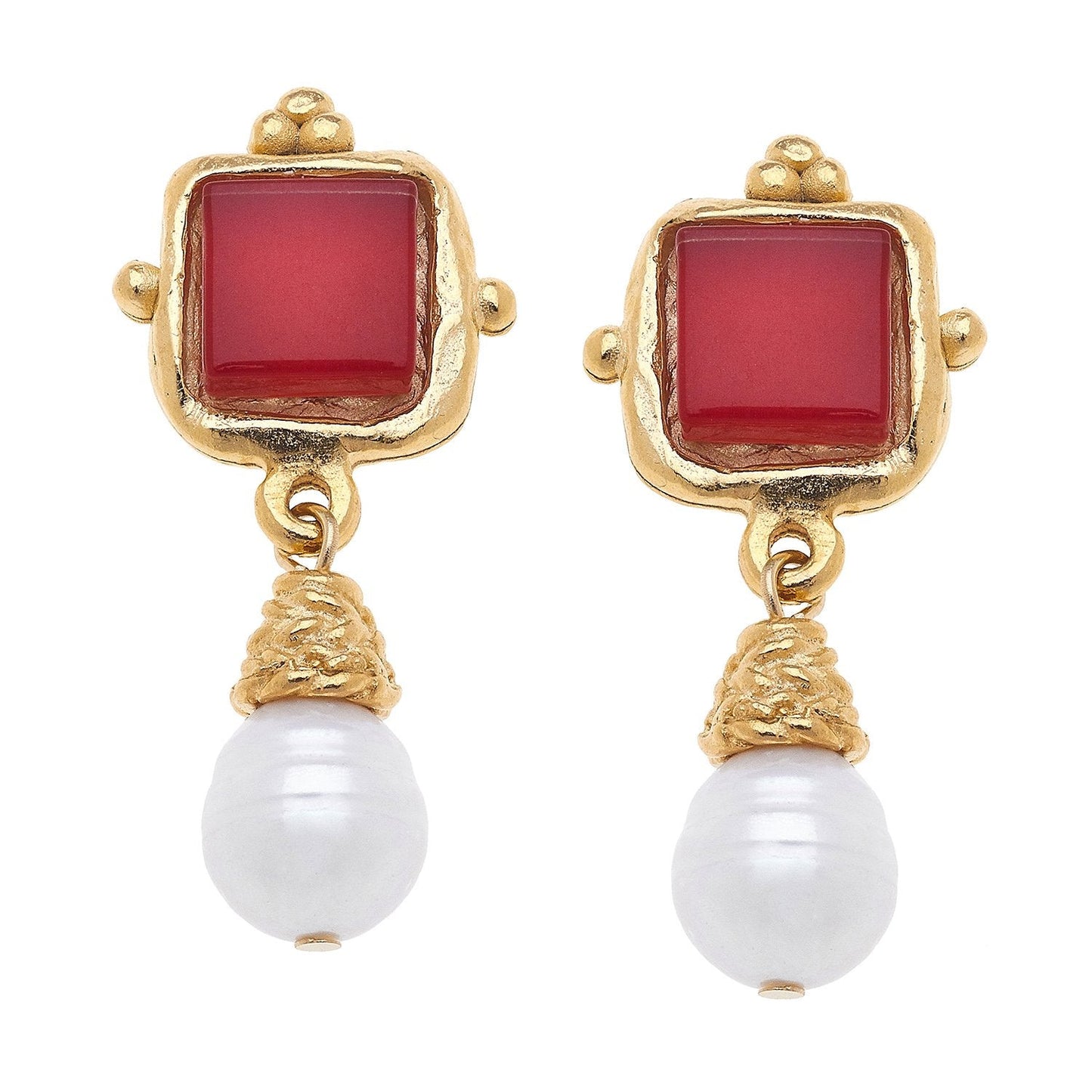 Pearl Drop Earrings in Elegant Design 3