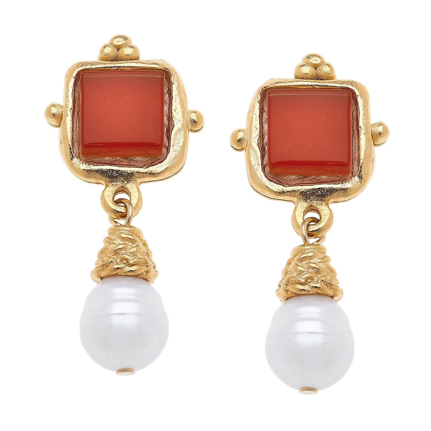 Pearl Drop Earrings in Elegant Design 3