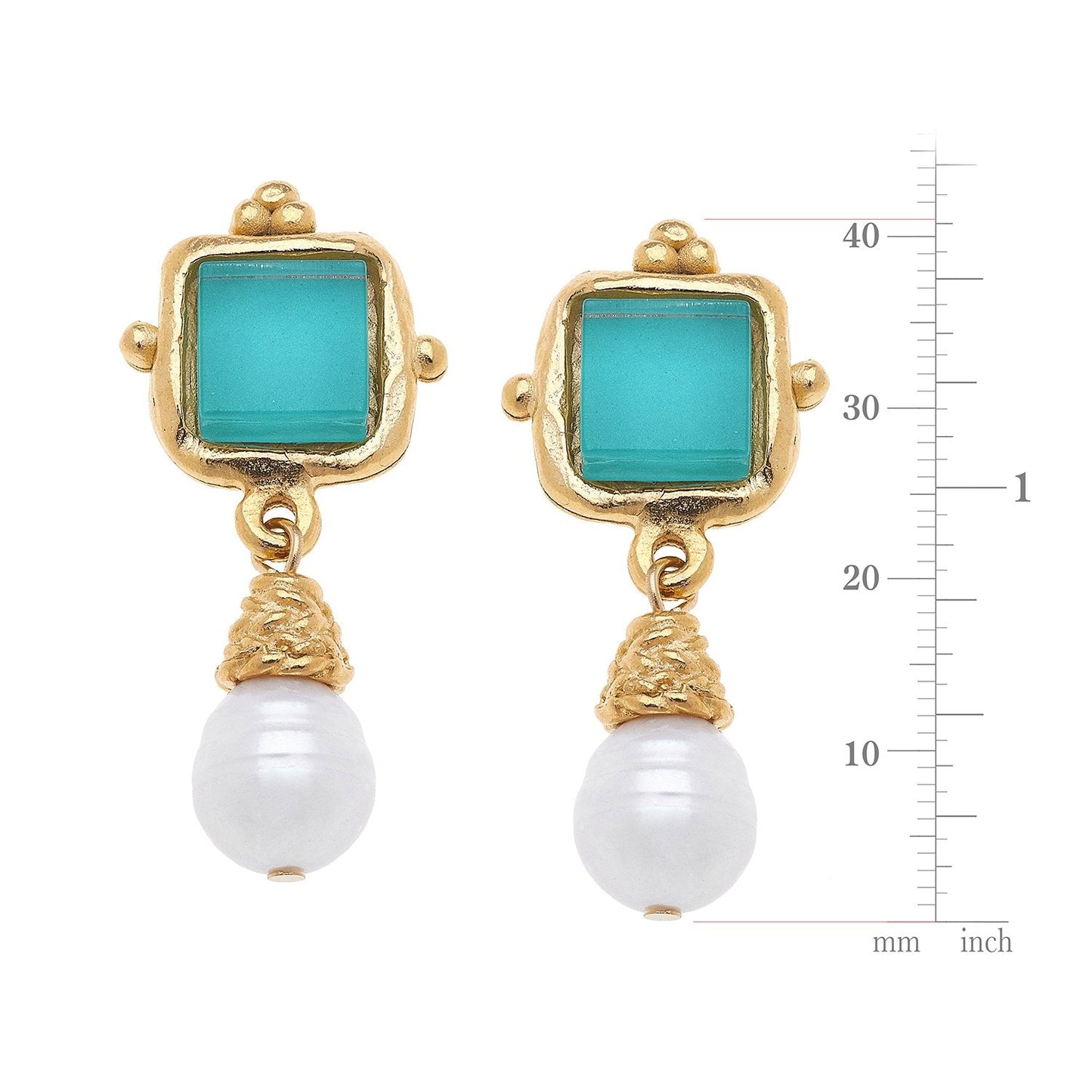 Pearl Drop Earrings in Elegant Design 3