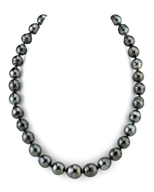 Baroque Tahitian Pearl Necklace 10 to 13 Millimeters