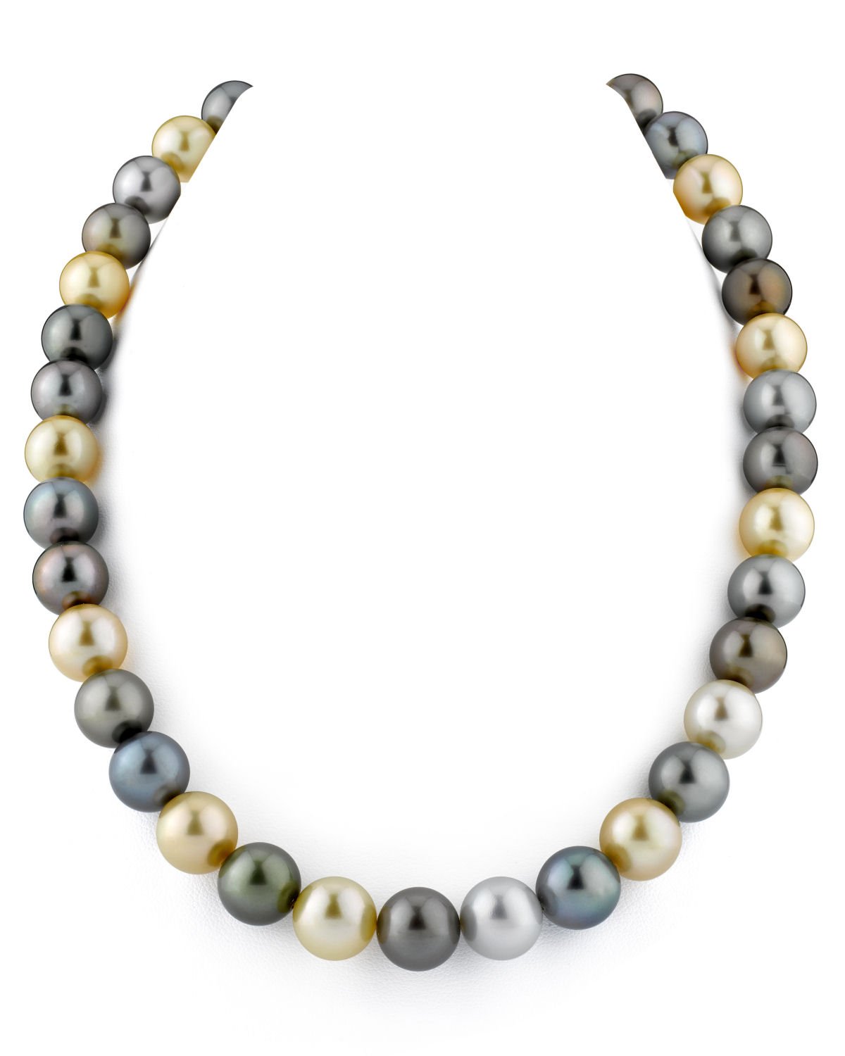 Multi-Color Tahitian and South Sea Pearl Necklace 2