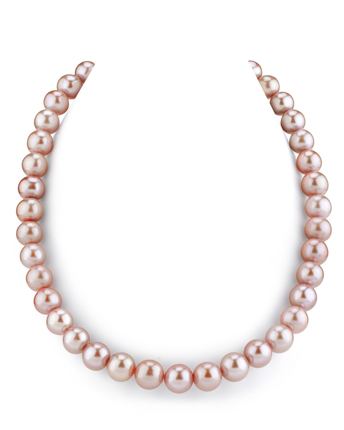 Pink Freshwater Pearl Necklace in AAAA Quality 3