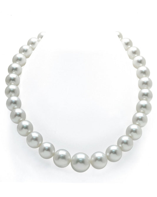 South Sea Pearl Necklace in White Color 12 to 15 Millimeters