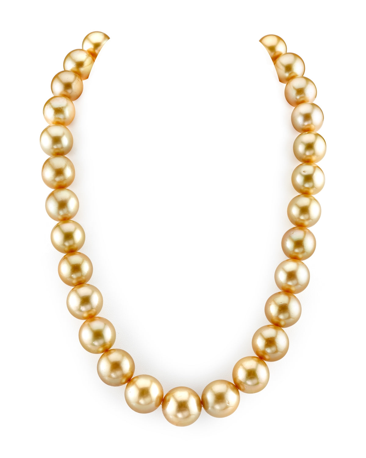 Golden South Sea Pearl Necklace in AAA Quality