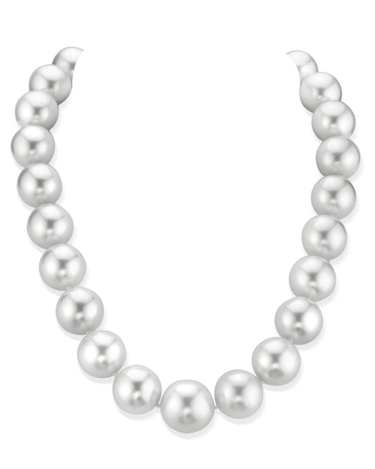 South Sea Pearl Necklace in White 17 to 18 Millimeters