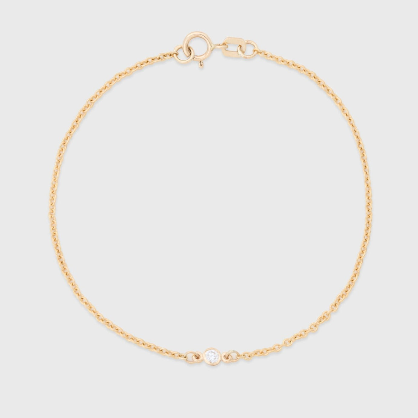 14k Diamond Berkeley Style Bracelet