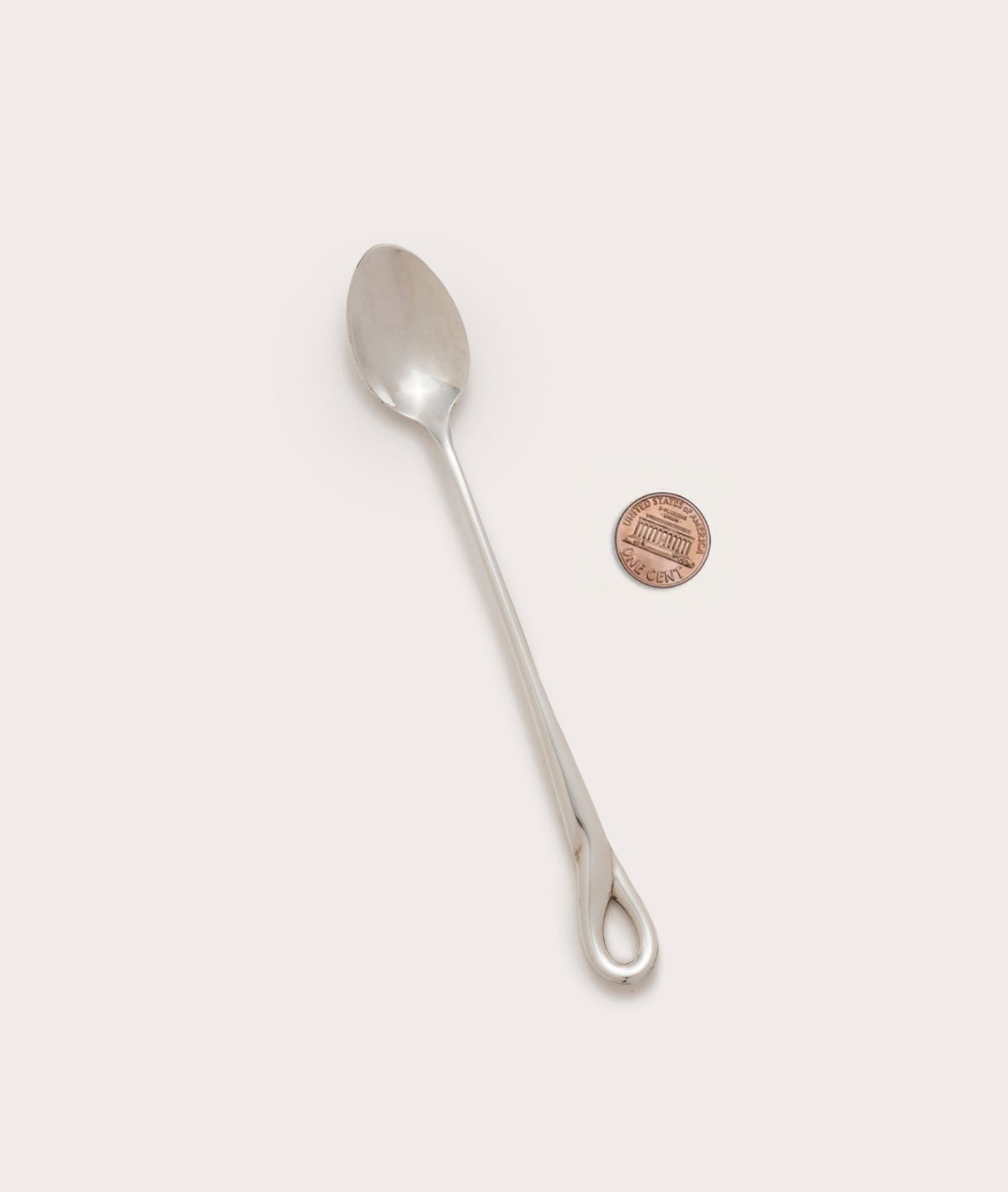 Metal Baby Spoon with Ergonomic Design