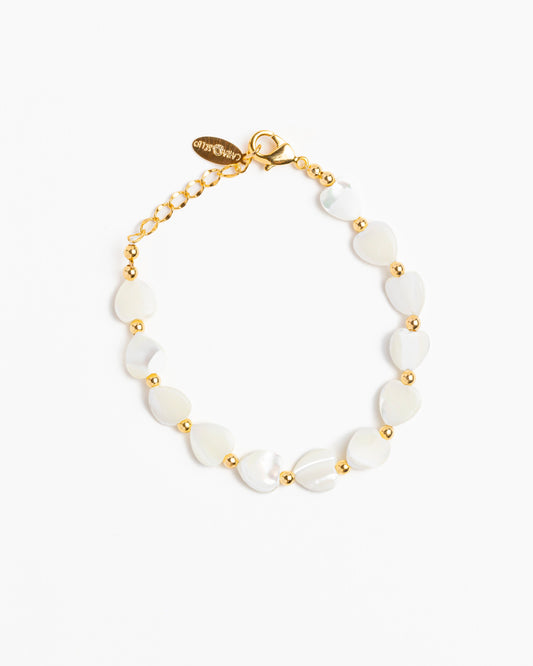 Heart Shaped Nacre Bracelet for Women