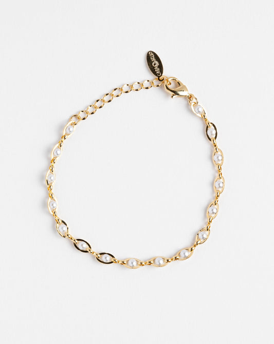 Elegant Dainty Pearl Bracelet for Everyday Wear