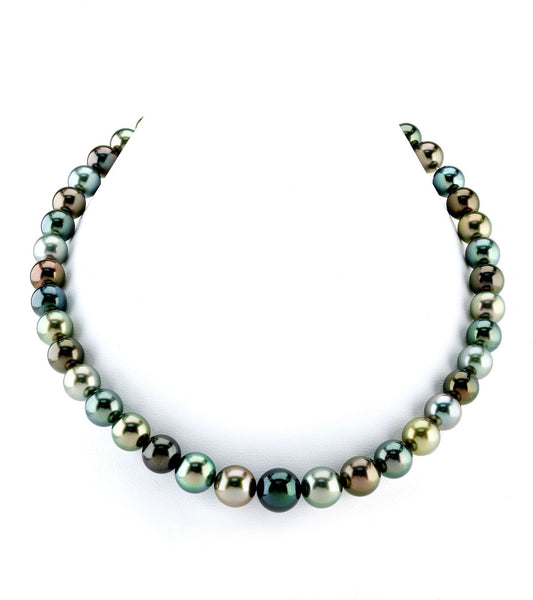 Multi-Color Tahitian Pearl Necklace in AAAA Quality 1