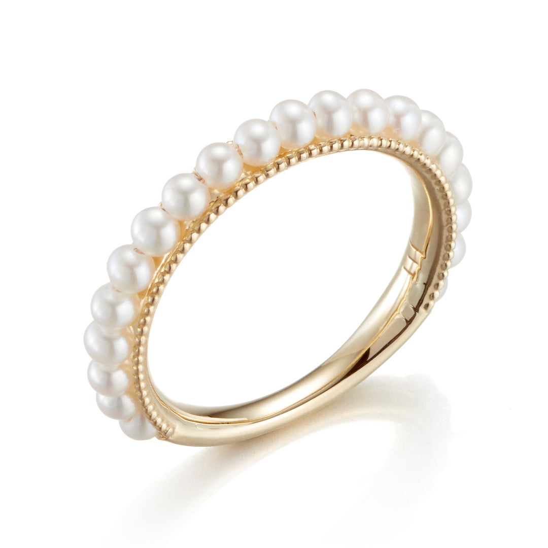 Simple Freshwater Pearl Statement Ring