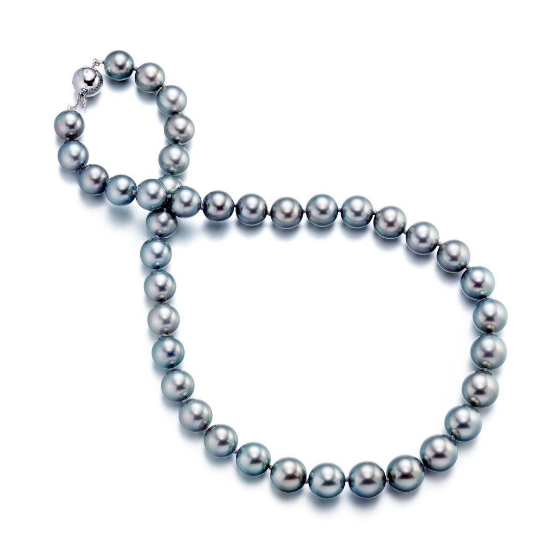 Graduated Tahitian Pearl Necklace 10-12mm