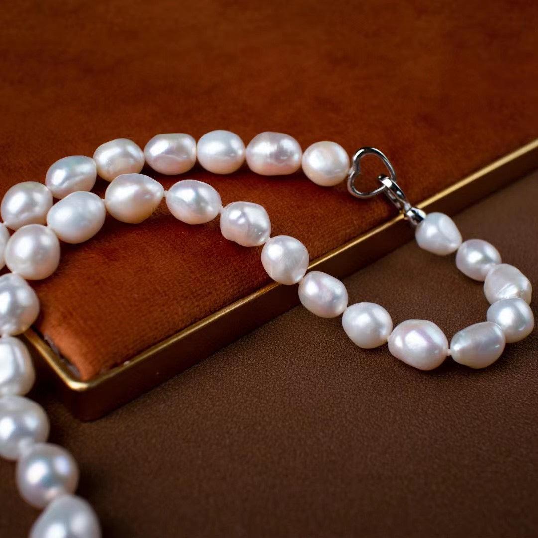 Baroque Pearl Necklace in 9-10mm Size