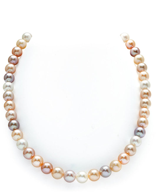 Multicolor Freshwater Pearl Necklace 8.5-9.5mm Quality