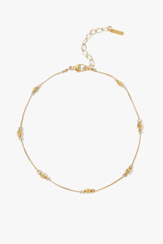 Yellow Gold Anklet