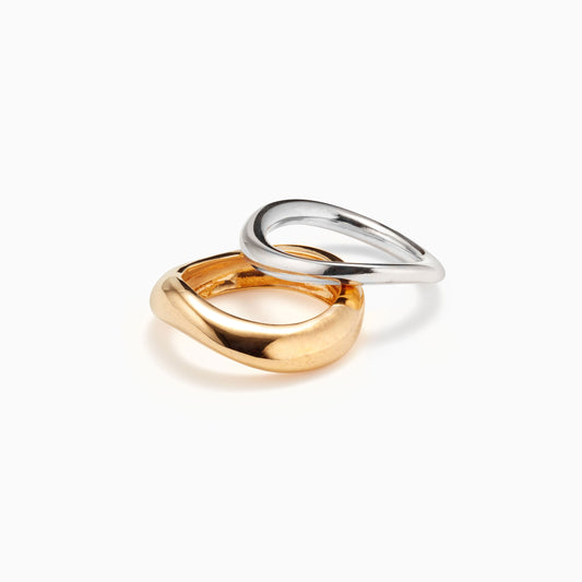 Stylish Ring Set in Elegant Design