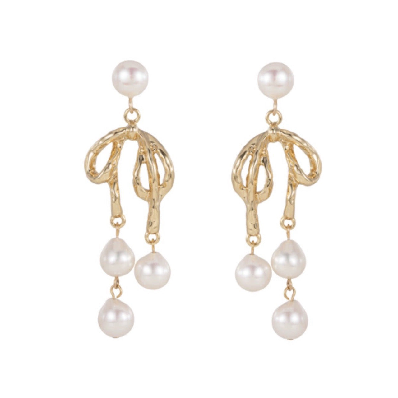 Baroque Freshwater Pearl Earrings