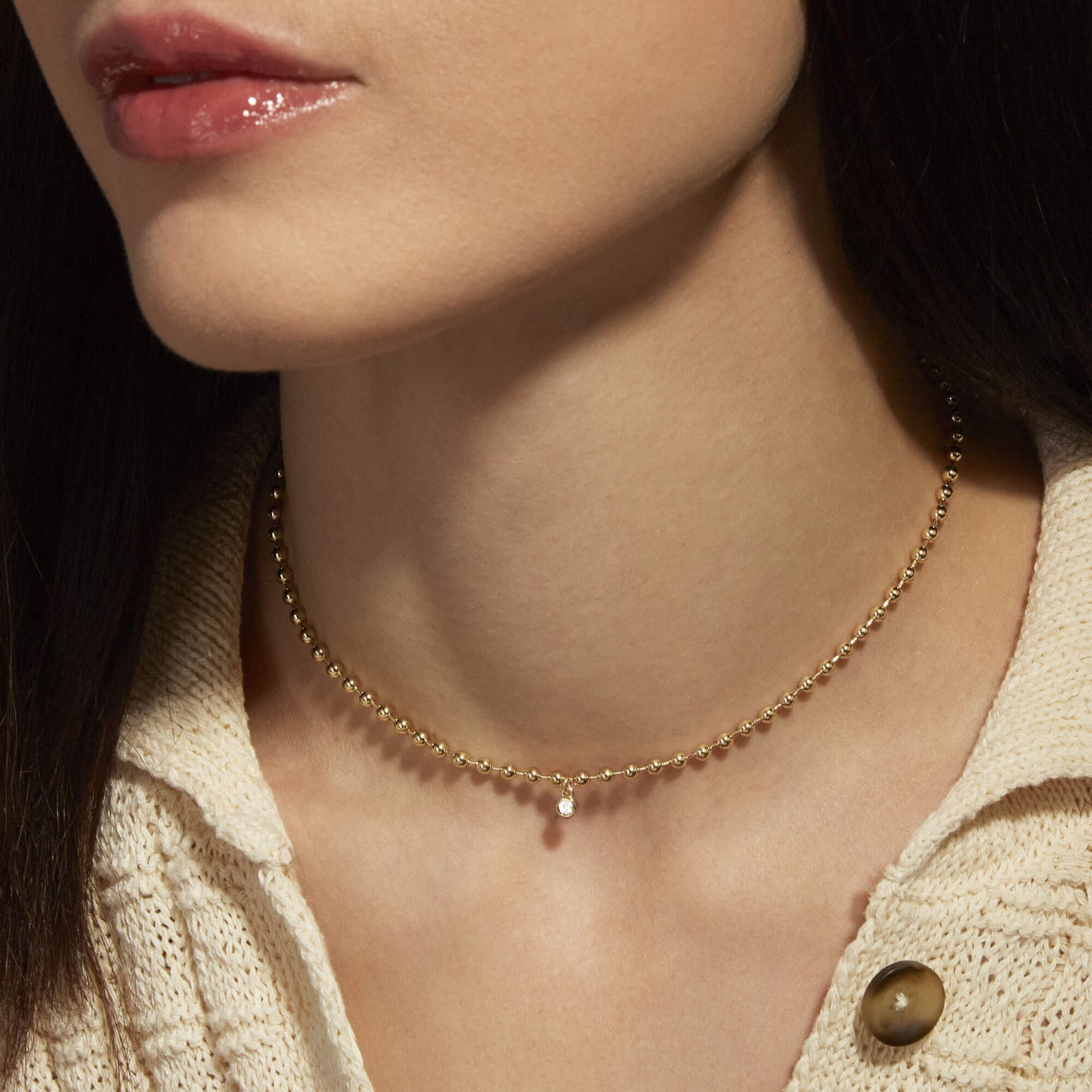 Diamond Choker Necklace for Elegant Styling