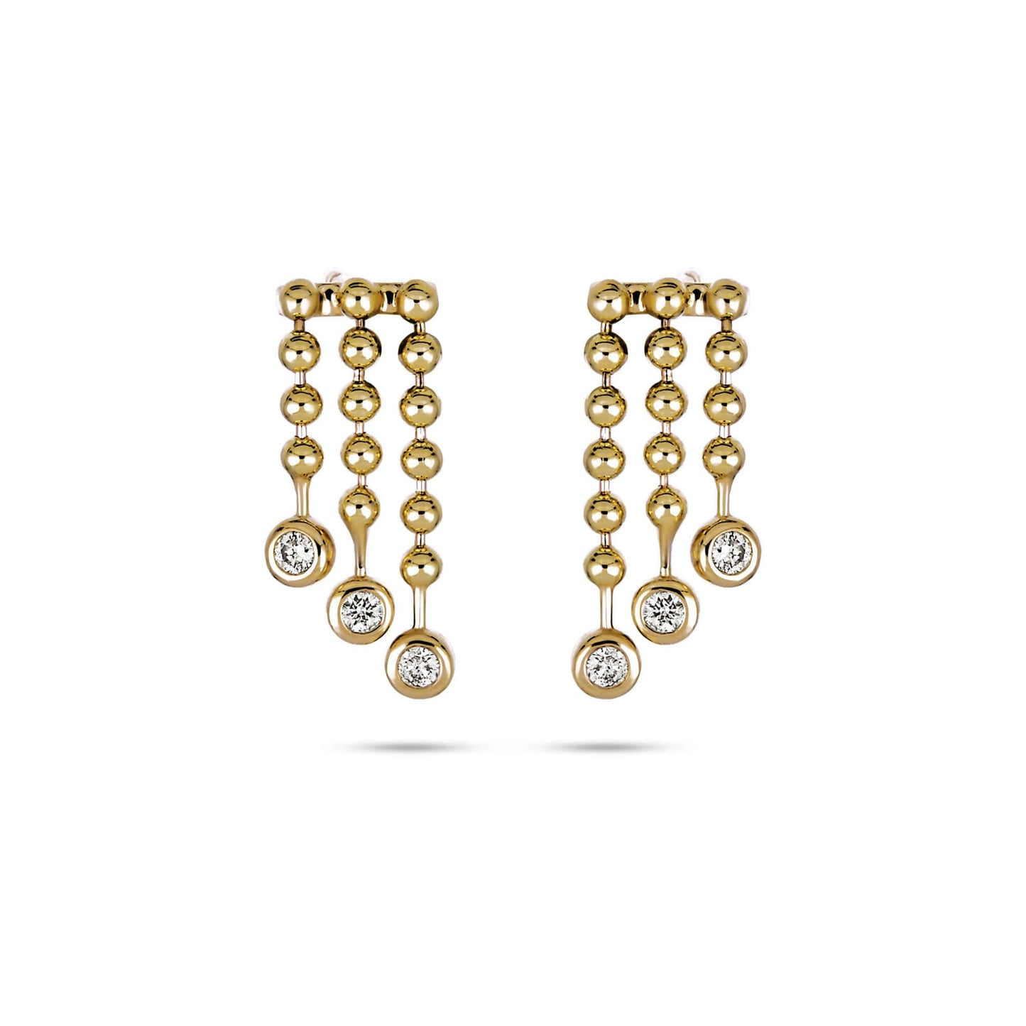 Diamond Stud Earrings in Elegant Design