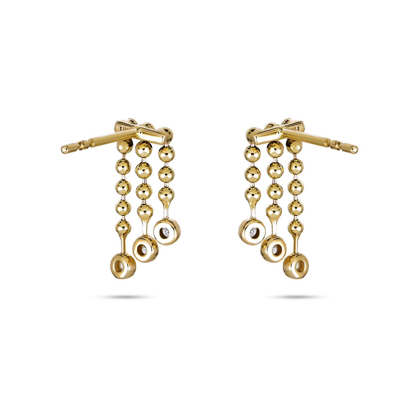 Diamond Stud Earrings in Elegant Design