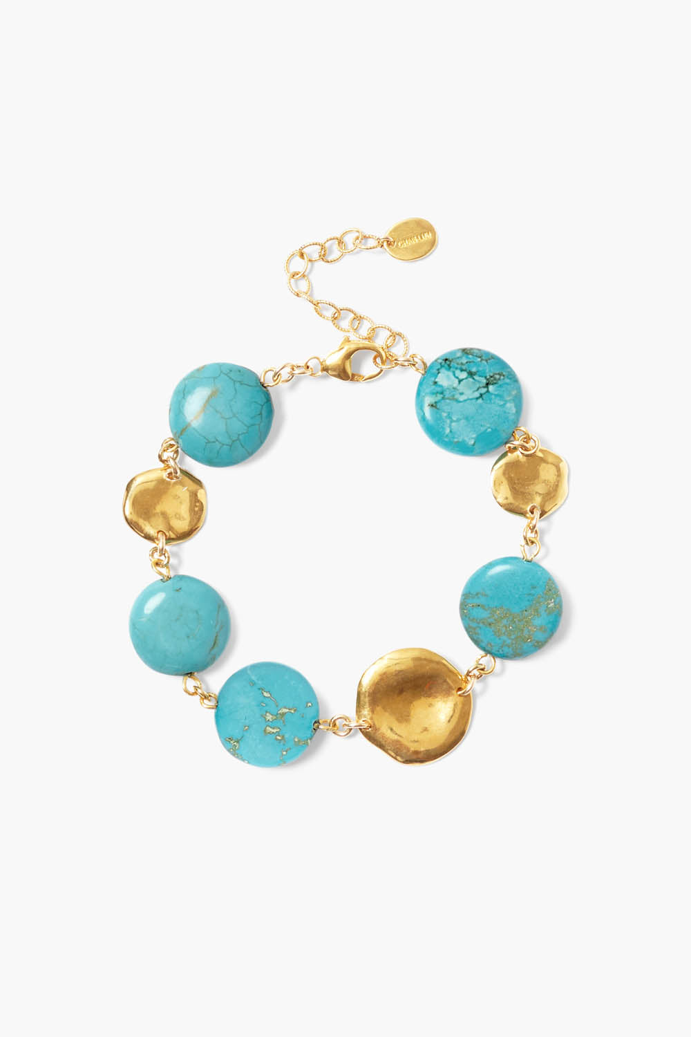 Turquoise Coin Bracelet for Stylish Accessories