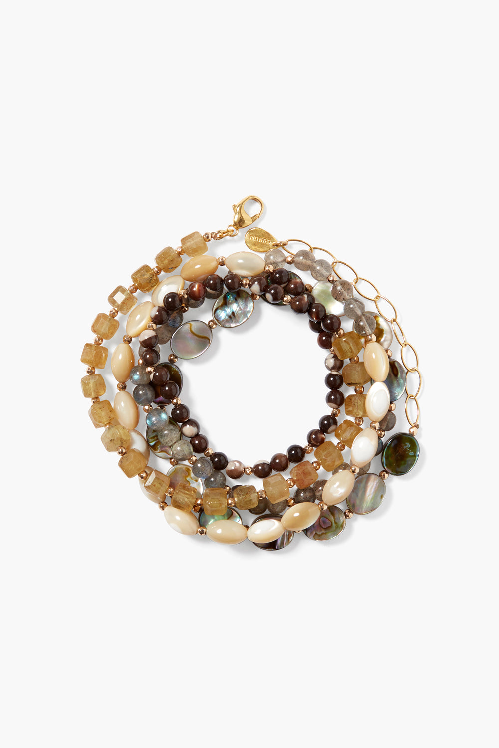 Natural Mix Naked Wrap Bracelet 2