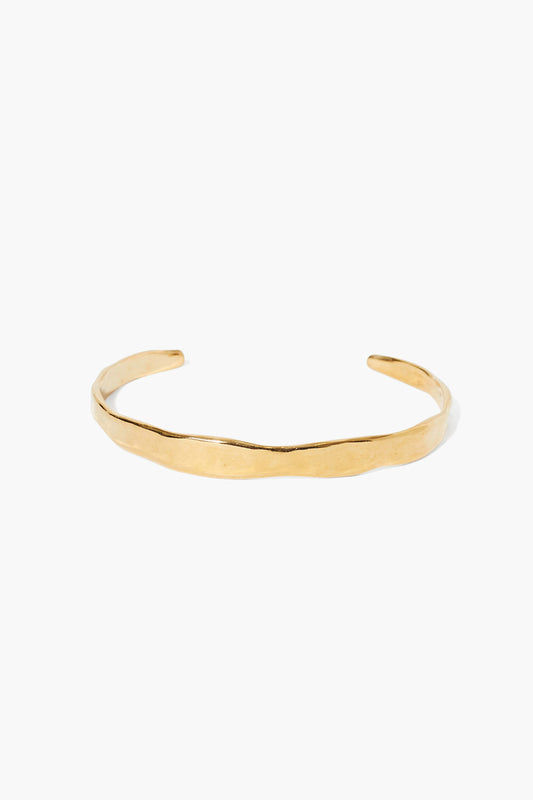 Yellow Gold Atlas Cuff