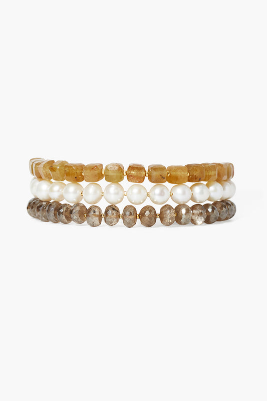 Natural Mix Naked Wrap Bracelet in Style