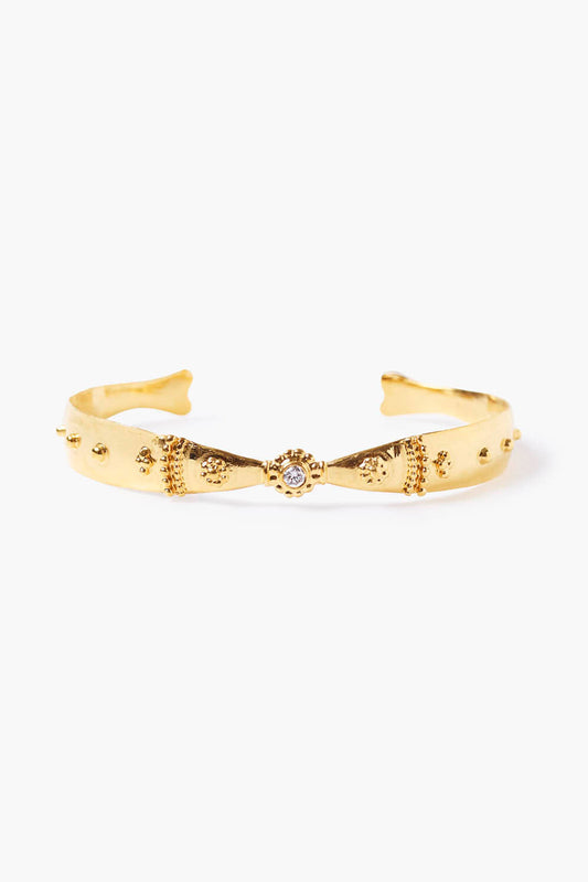 Yellow Gold Fisherman Cuff