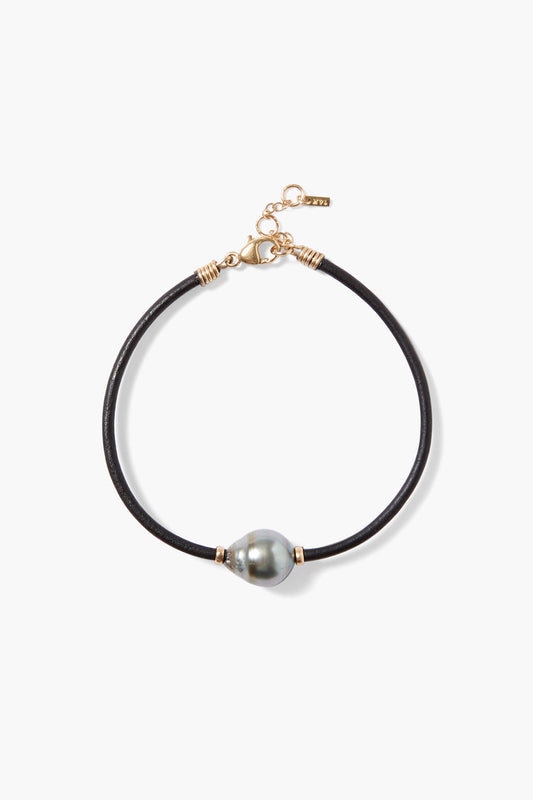 14k Gold Tahitian Pearl Bracelet