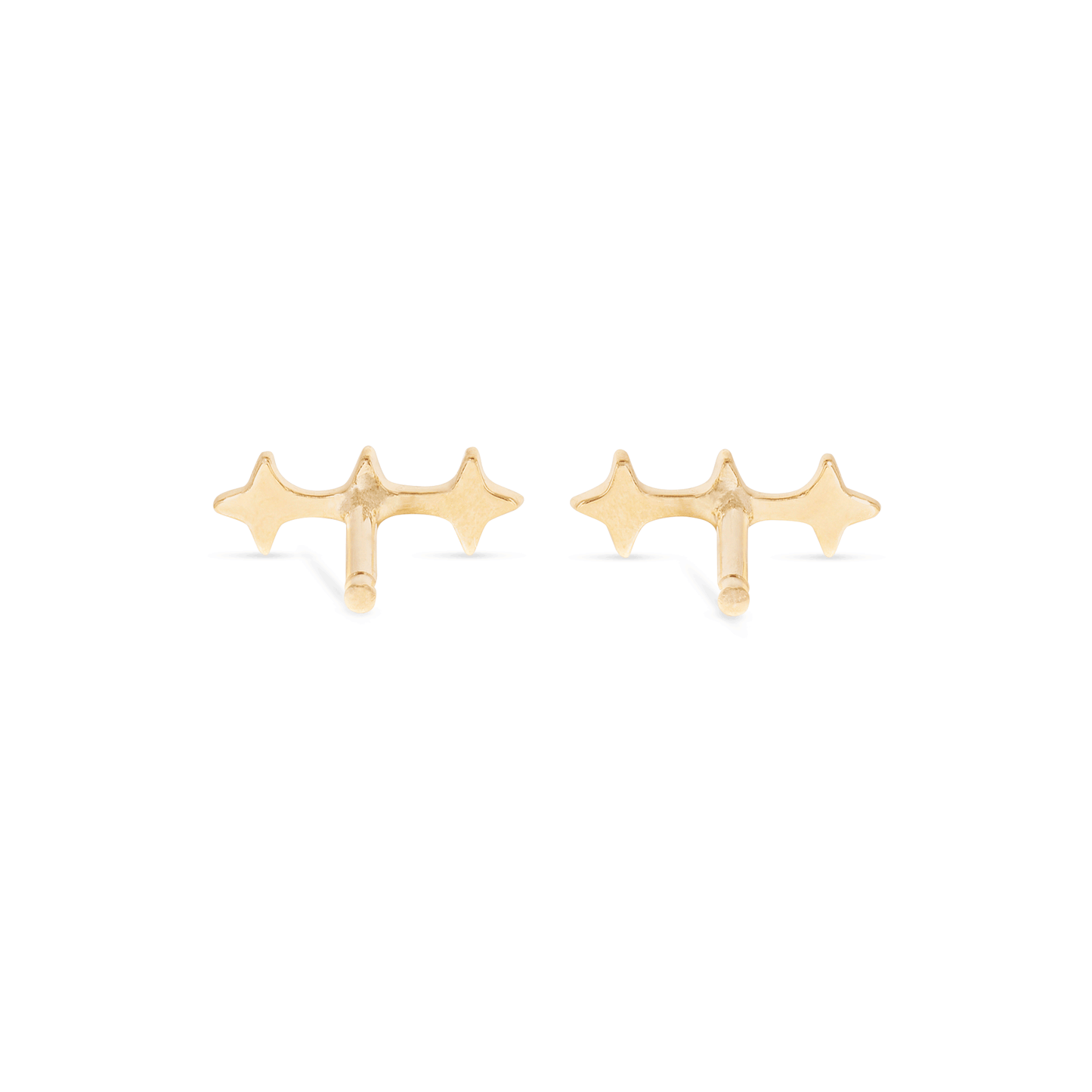 Diamond Stud Earrings with Brilliant Shine