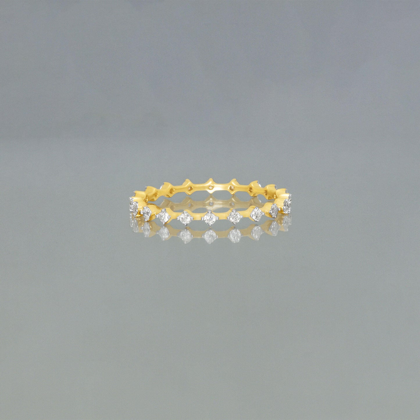 Eternity Band with Bright Lights Design