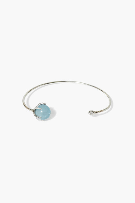 Aquamarine Cuff Bracelet