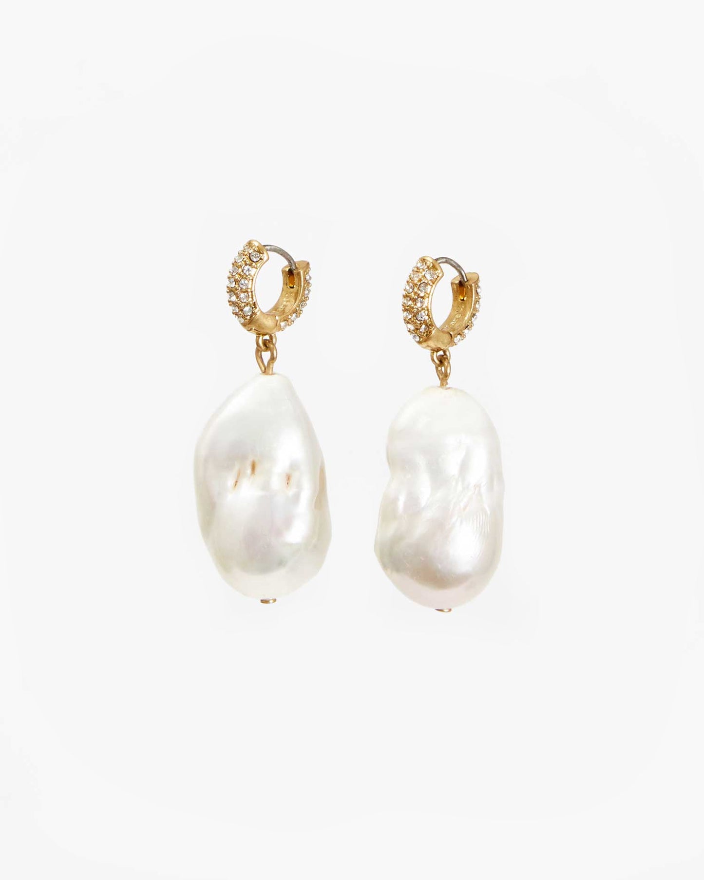 Baroque Pearl Drop Earrings 2