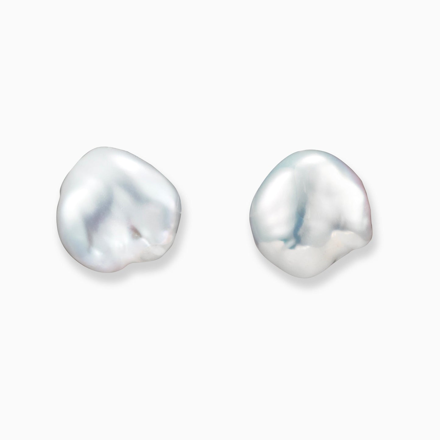 Baroque Pearl Stud Earrings