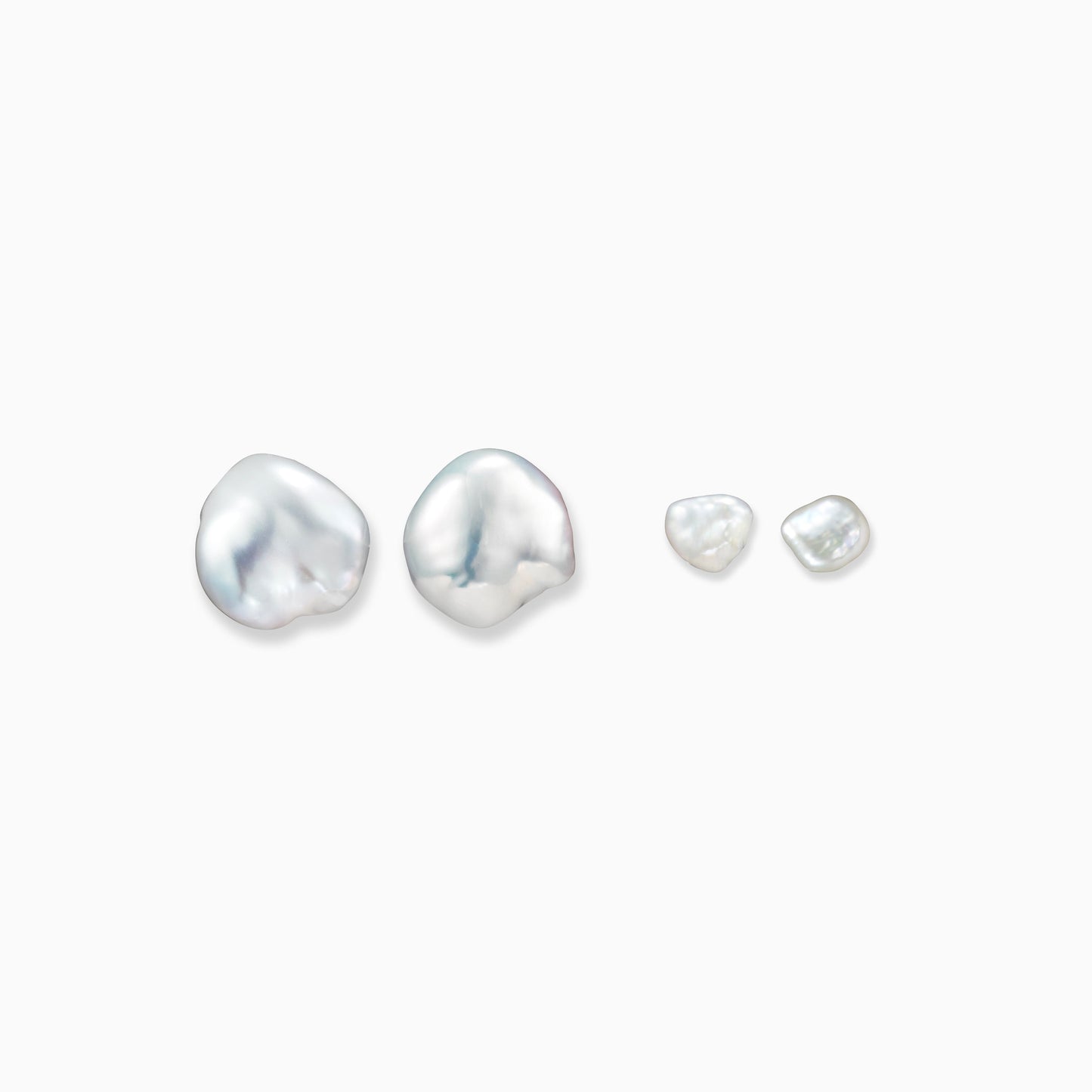 Baroque Pearl Stud Earrings