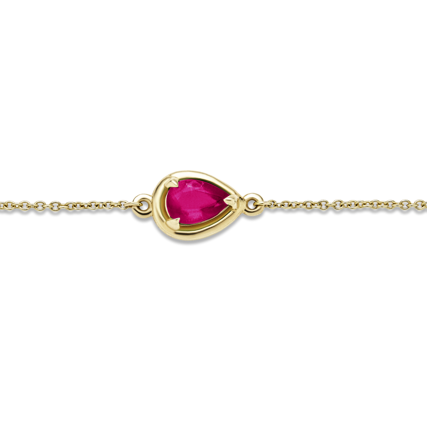 Pear Cut Birthstone Bonbon Bracelet