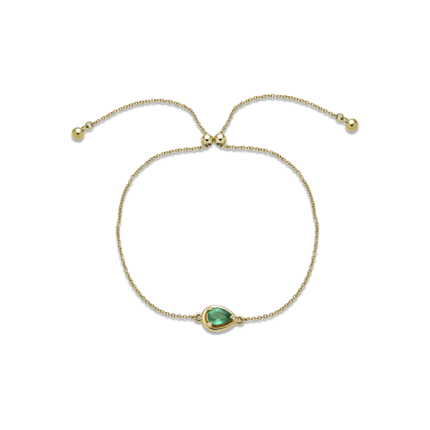 Pear Cut Birthstone Bonbon Bracelet