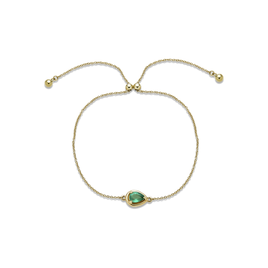 Pear Cut Birthstone Bonbon Bracelet