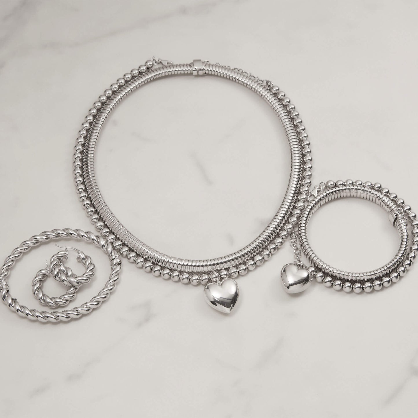 Elegant Silver Coil Bracelet for All Occasions