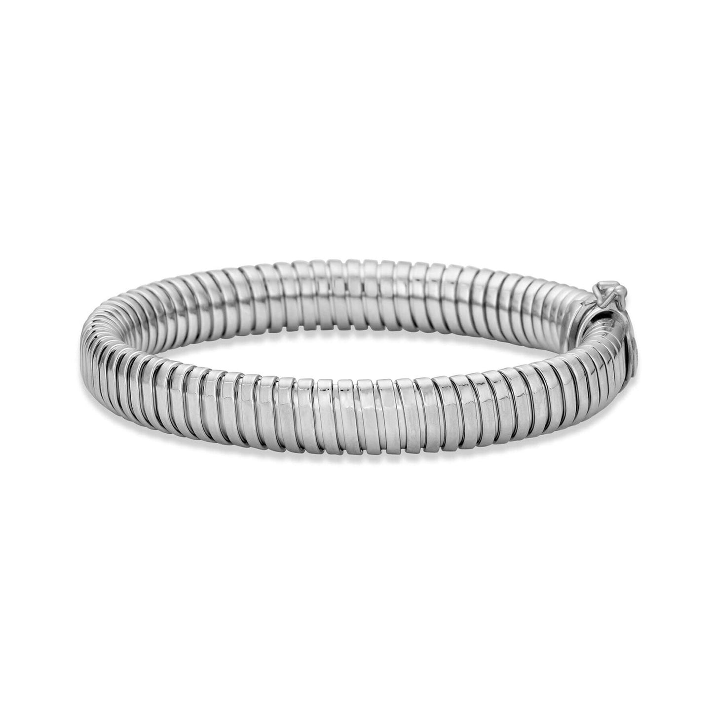 Elegant Silver Coil Bracelet for All Occasions