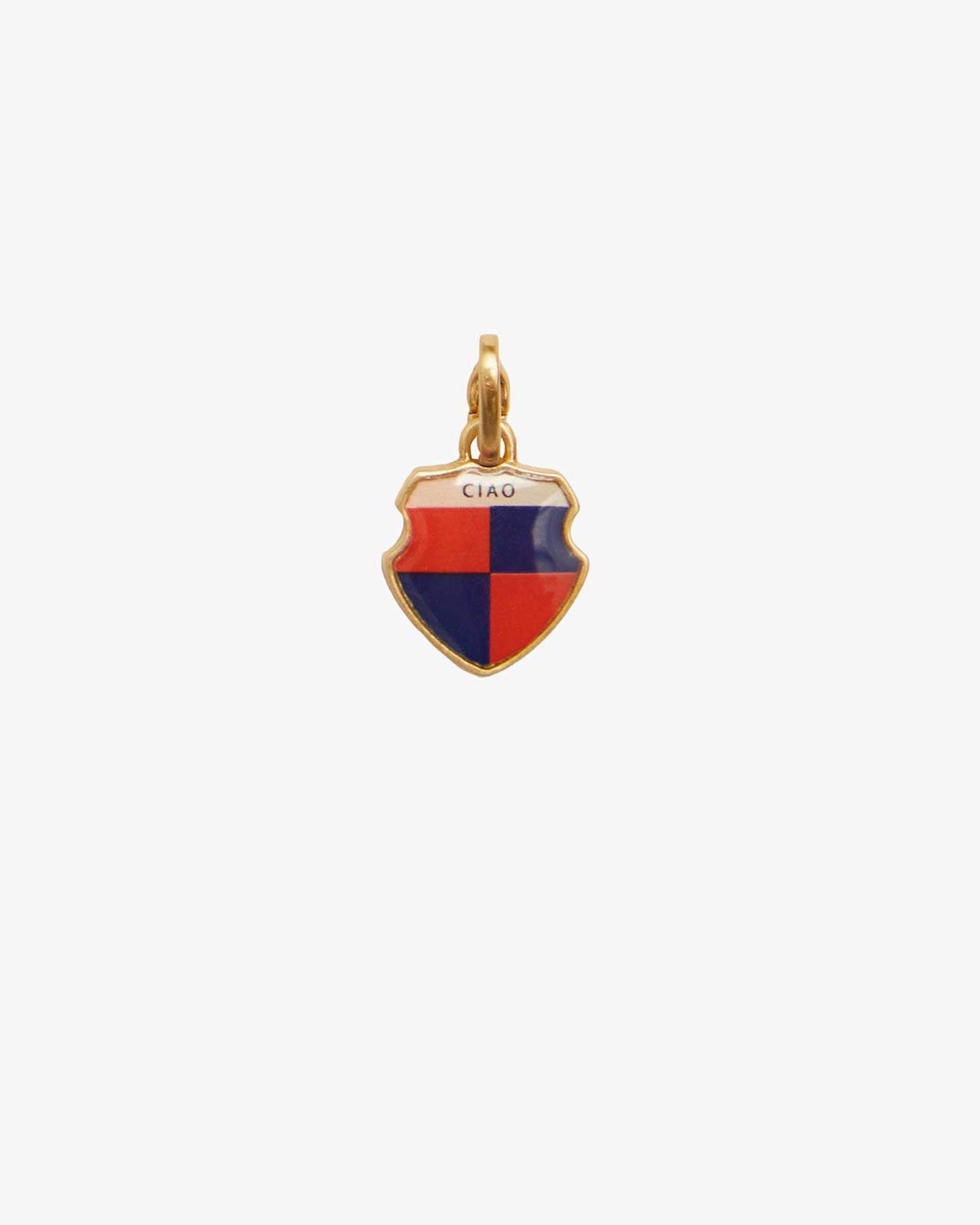 Crest Charm Pendant in Elegant Design